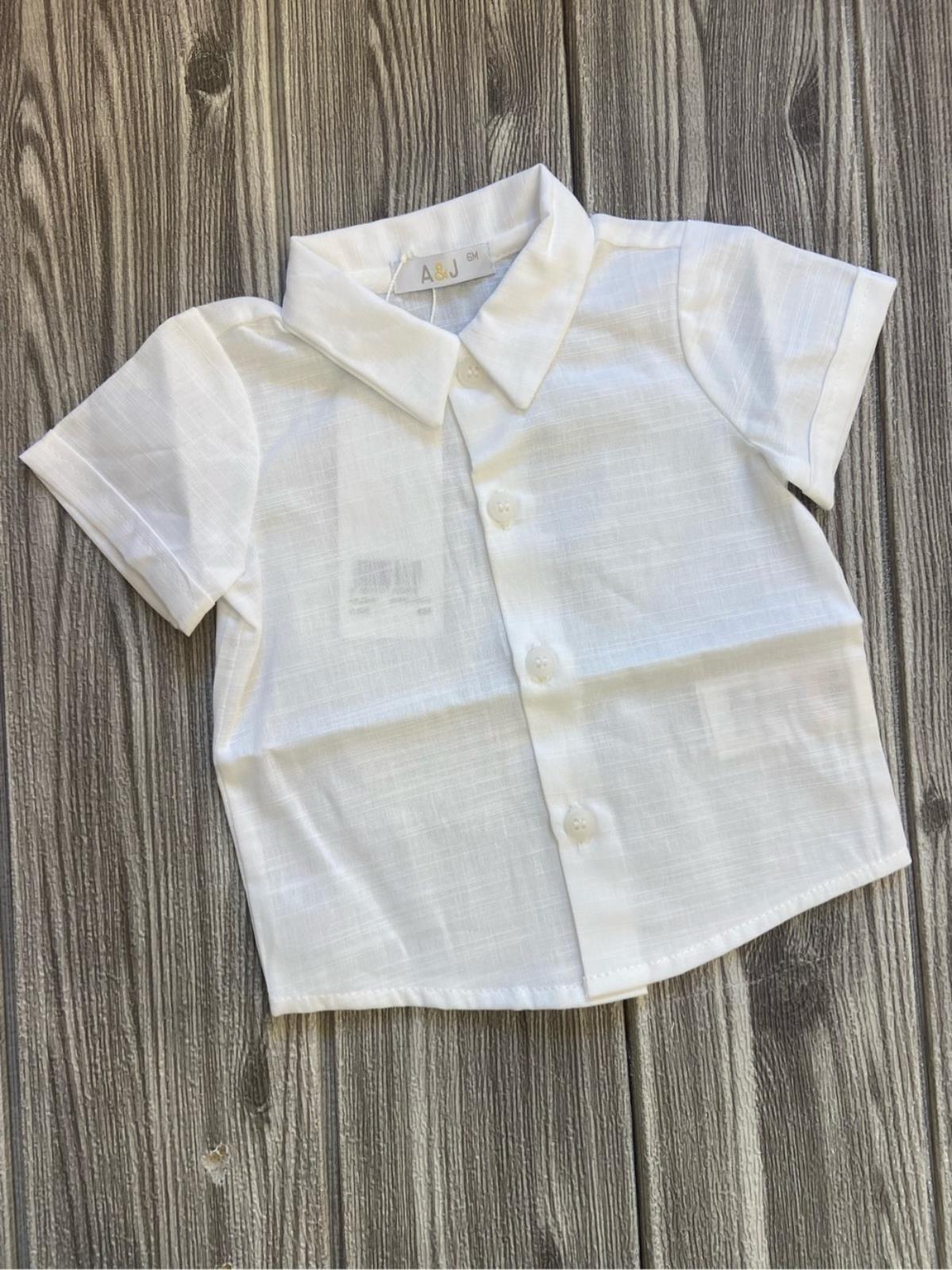 camicia neonato aj 208