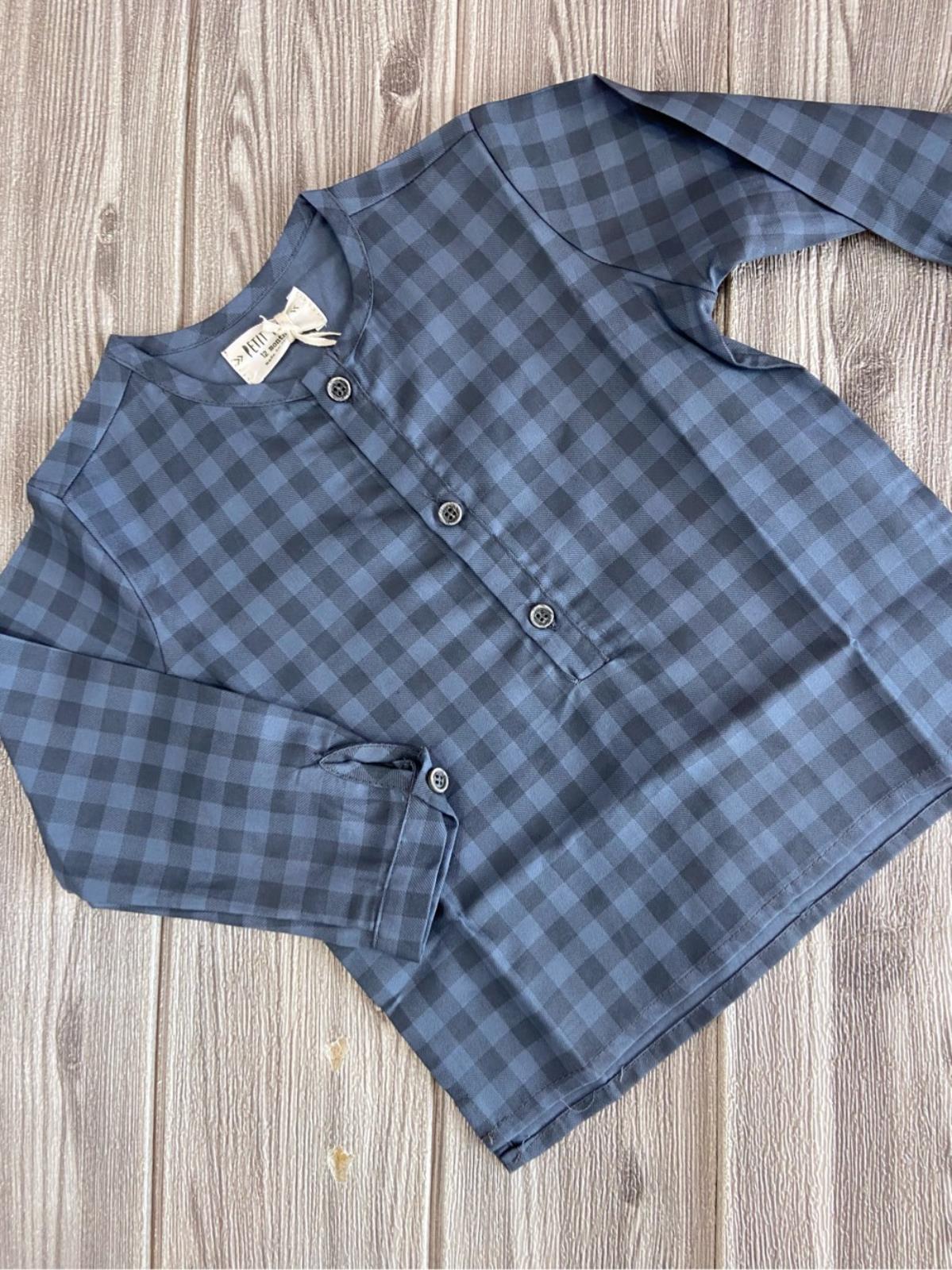 camicia neonato petit indi 7621