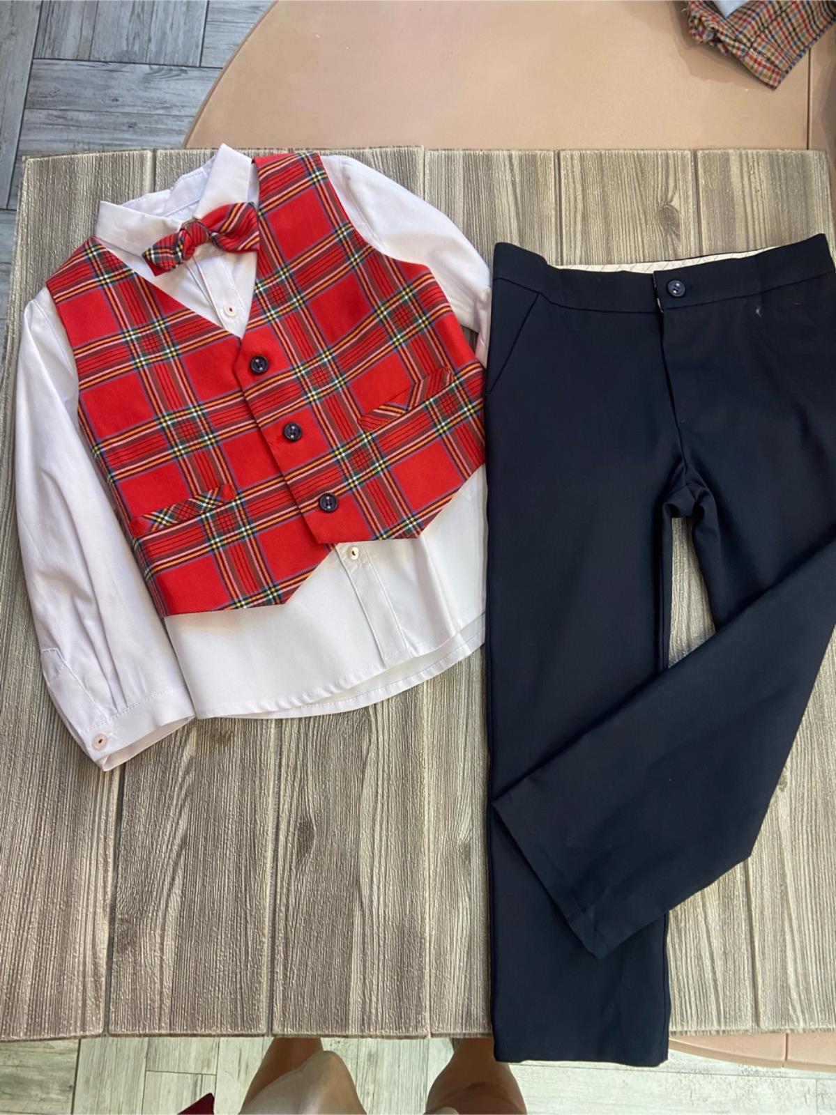 completo bambino marta e paula 6521NATALE