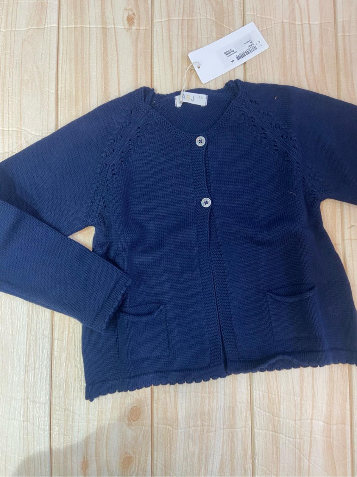 cardigan bambina aj 23P531