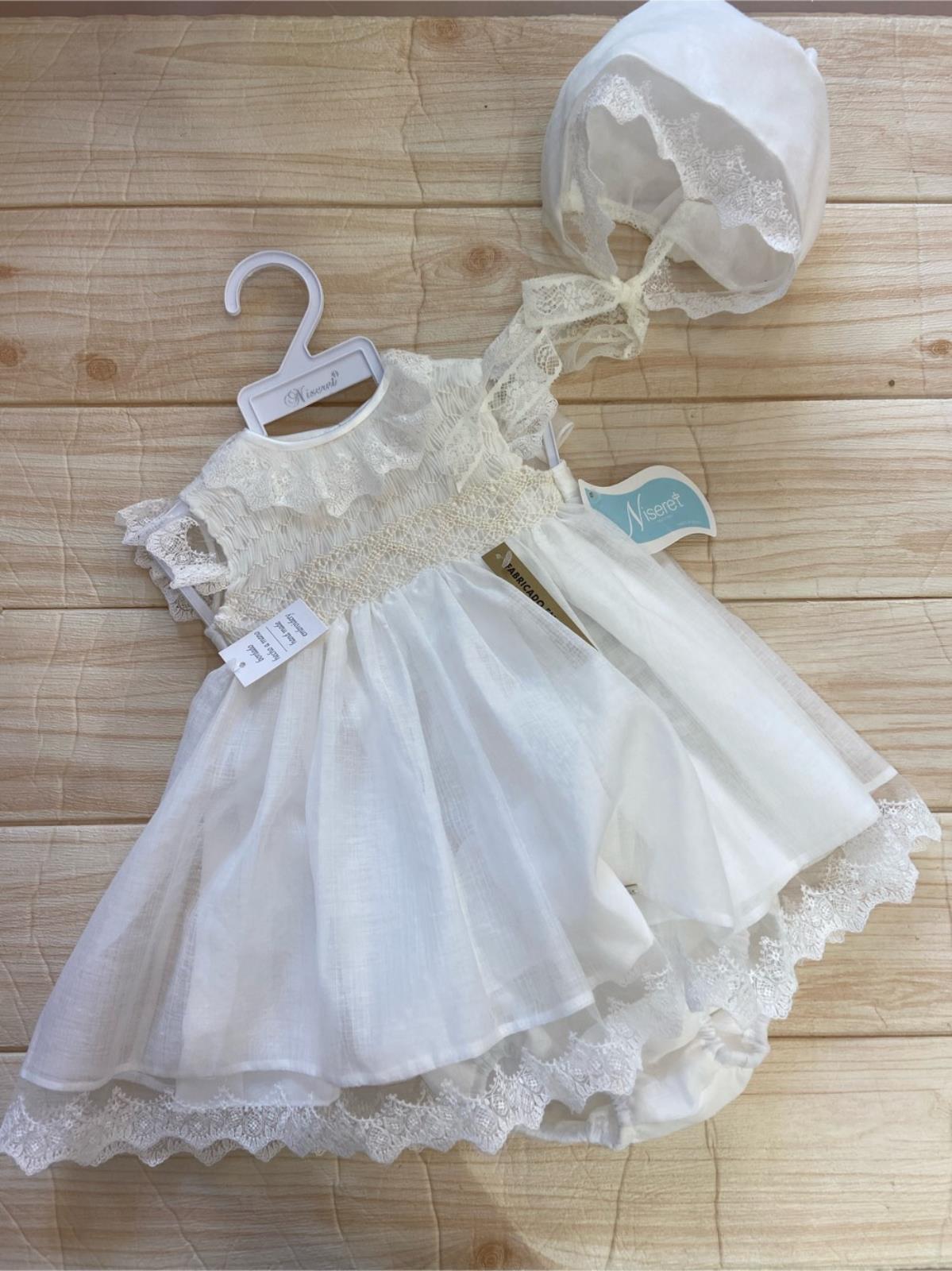 Vestito Battesimo Bimba Abbigliamento Neonata Estate 2022