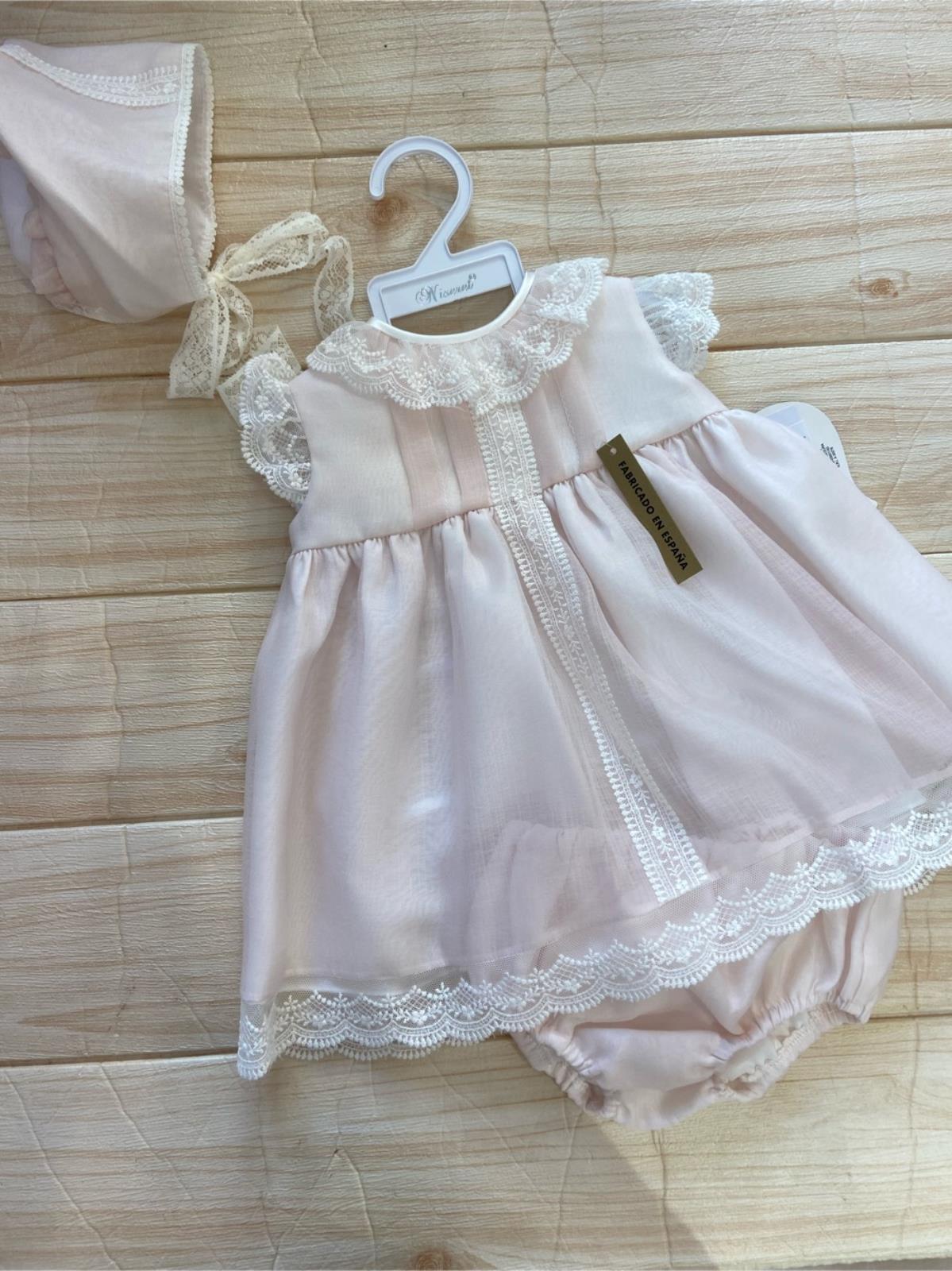 abito battesimo neonata niseret 5404