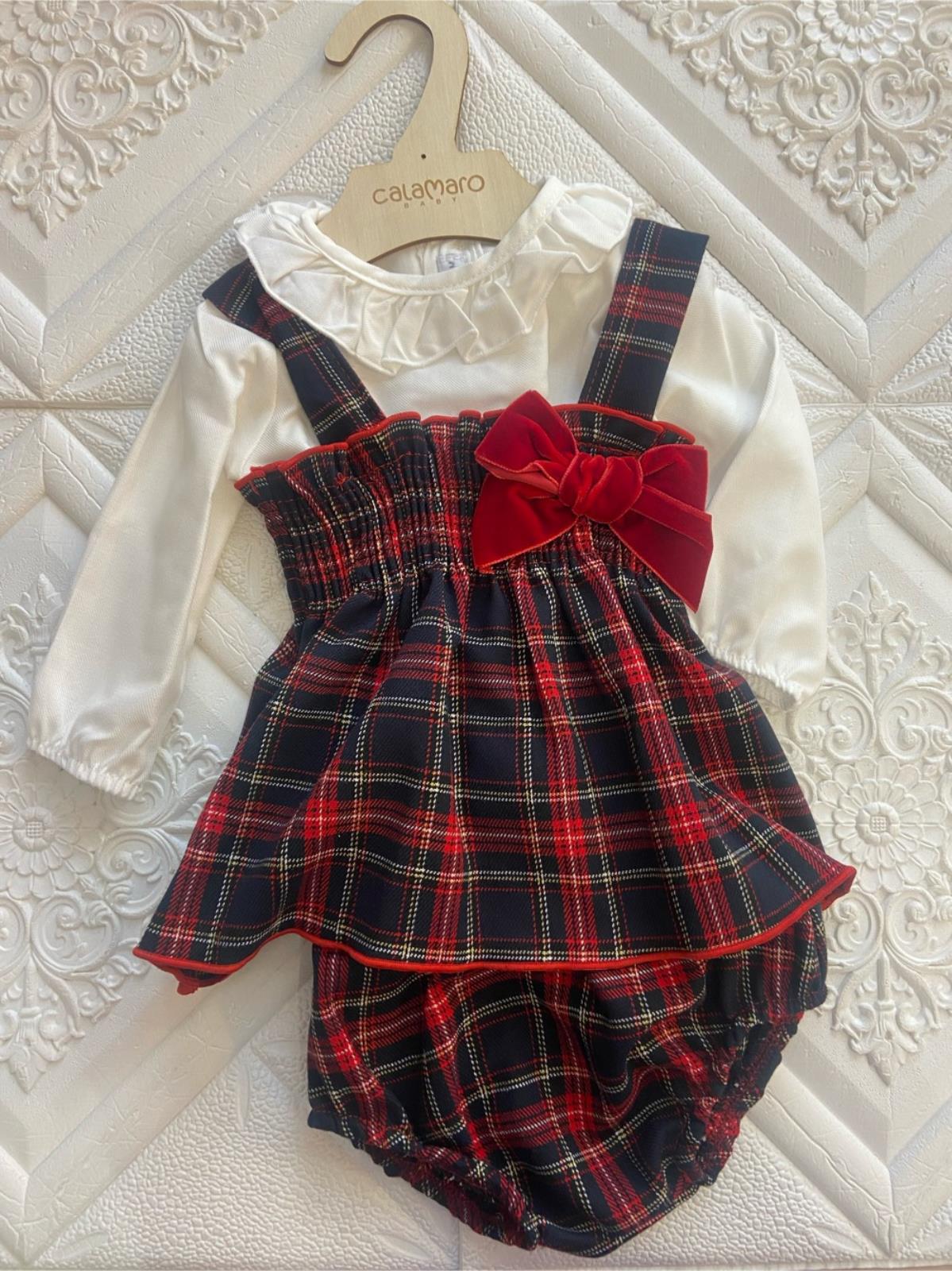 abito neonata calamaro NATALE22047