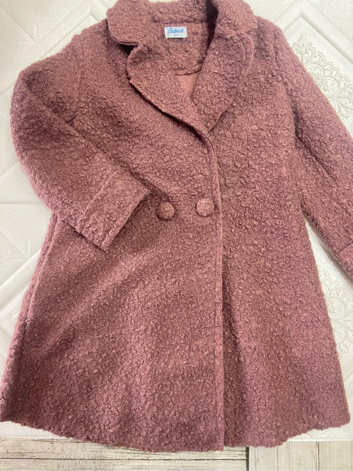 cappotto bambina babine 24I12707