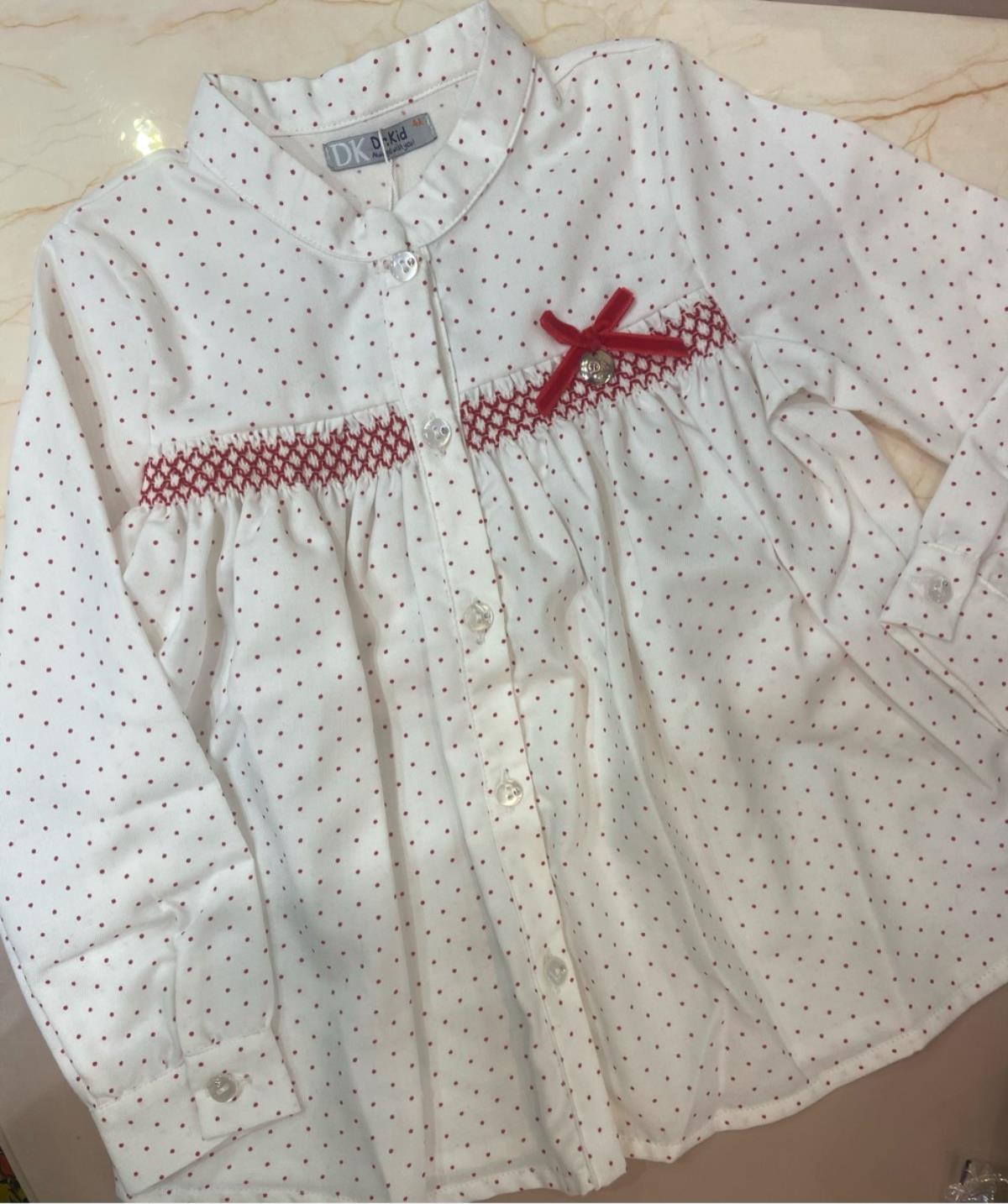 camicia bambina dottor kid NATALE473