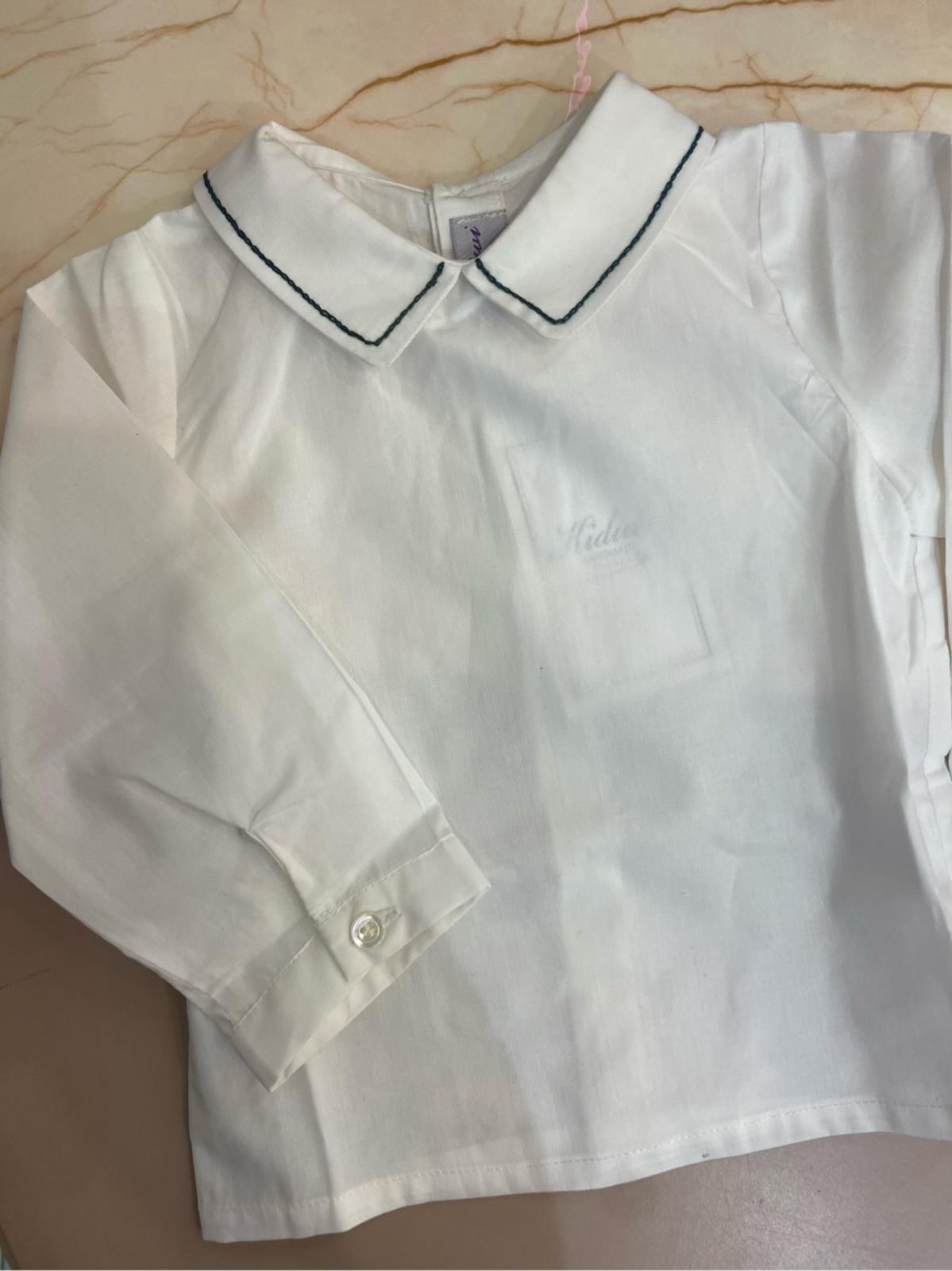 camicia neonato kidiwi NATALE27173