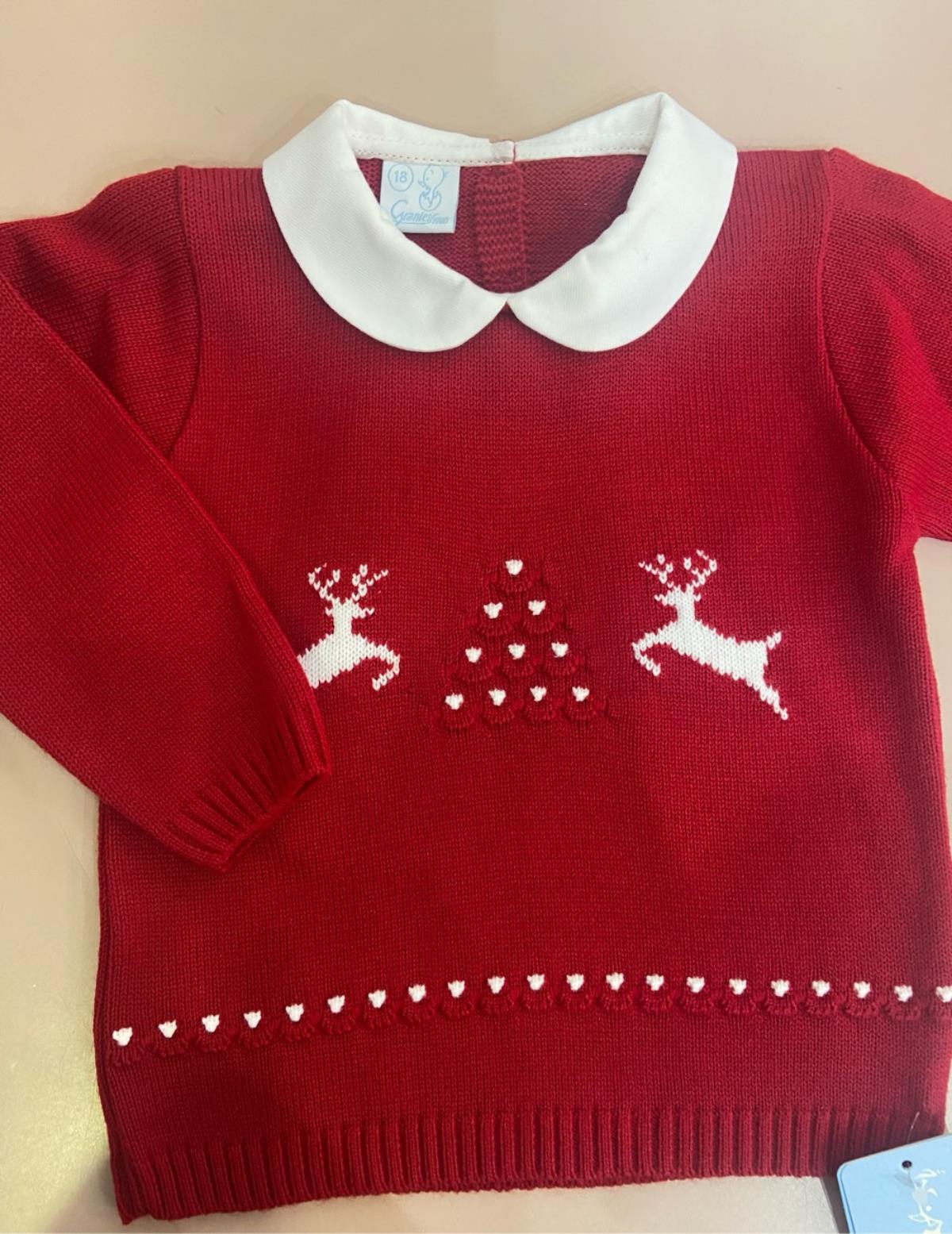 maglia bambina granlei NATALE 425