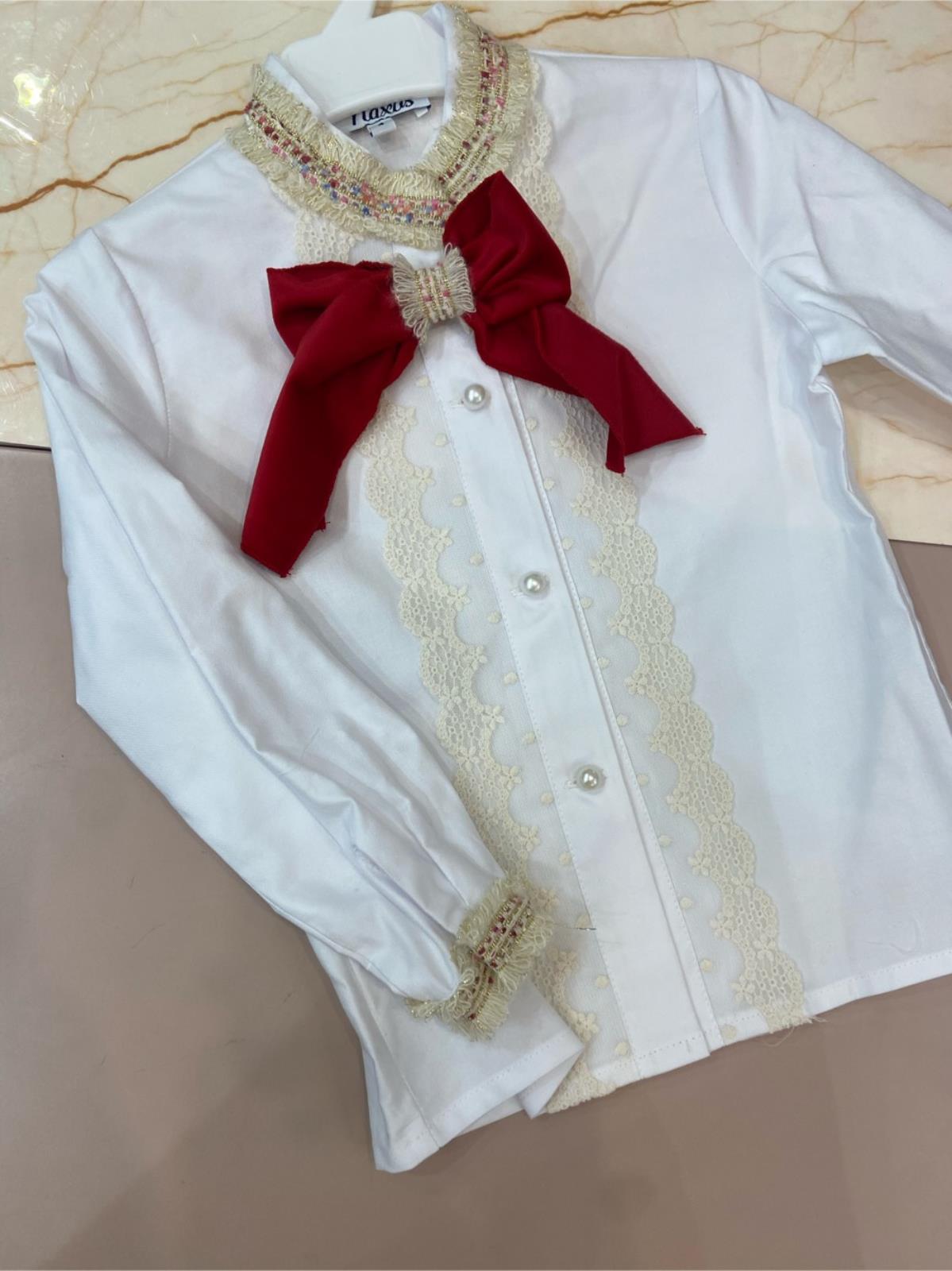 camicia bambina naxos NATALE6862