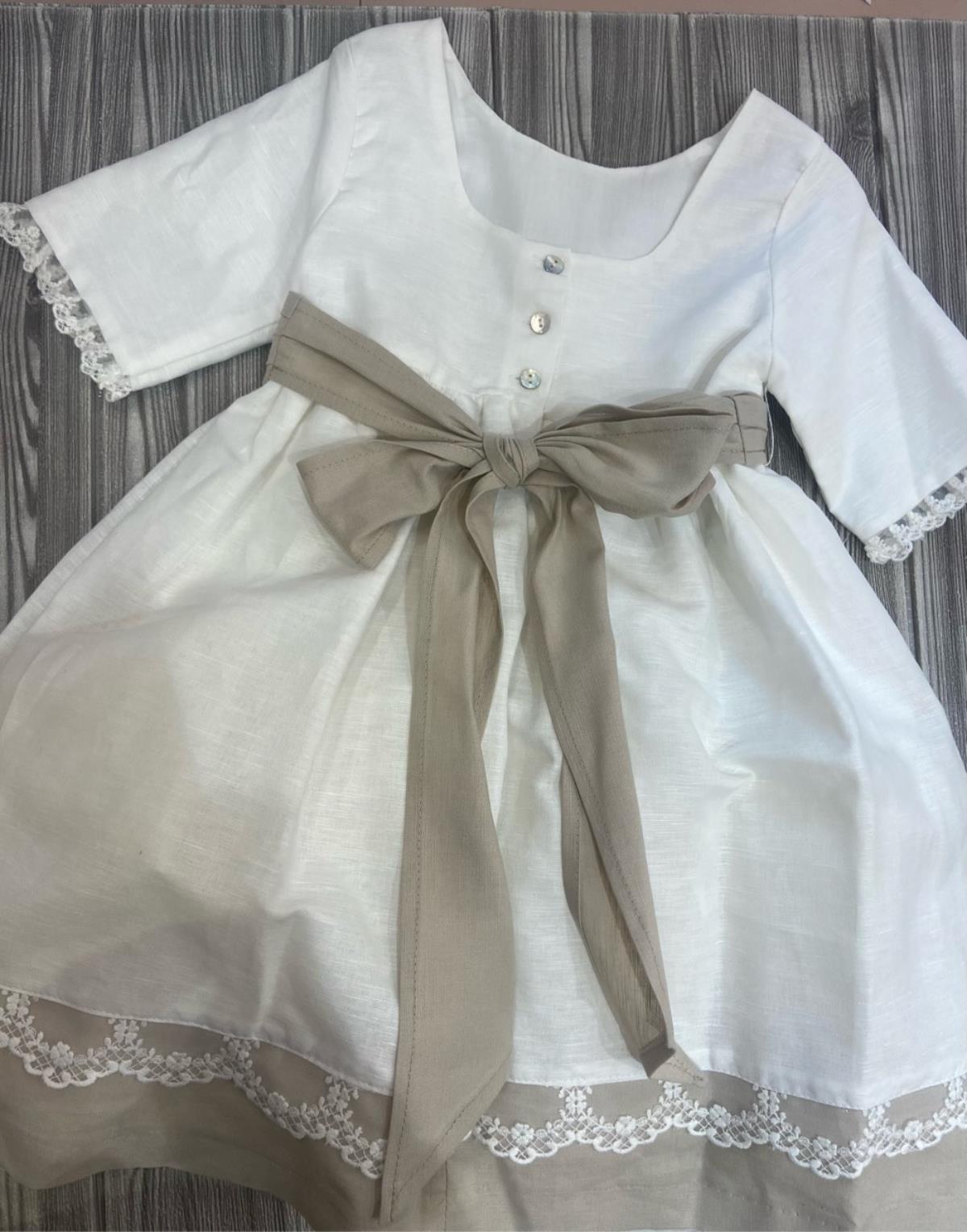 abito cerimonia bambina cua cuak 4860