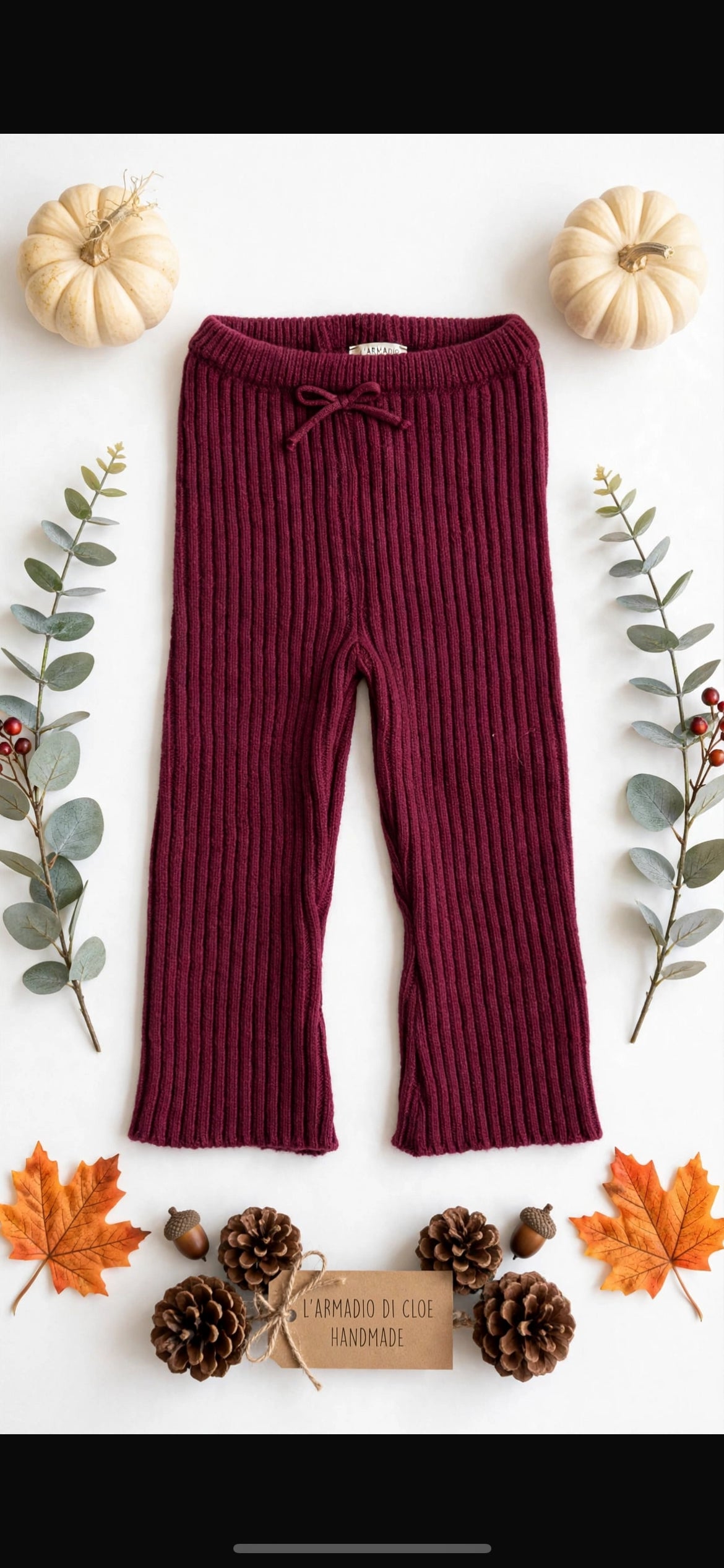 Pantalone neonata weedoble ai2706322b