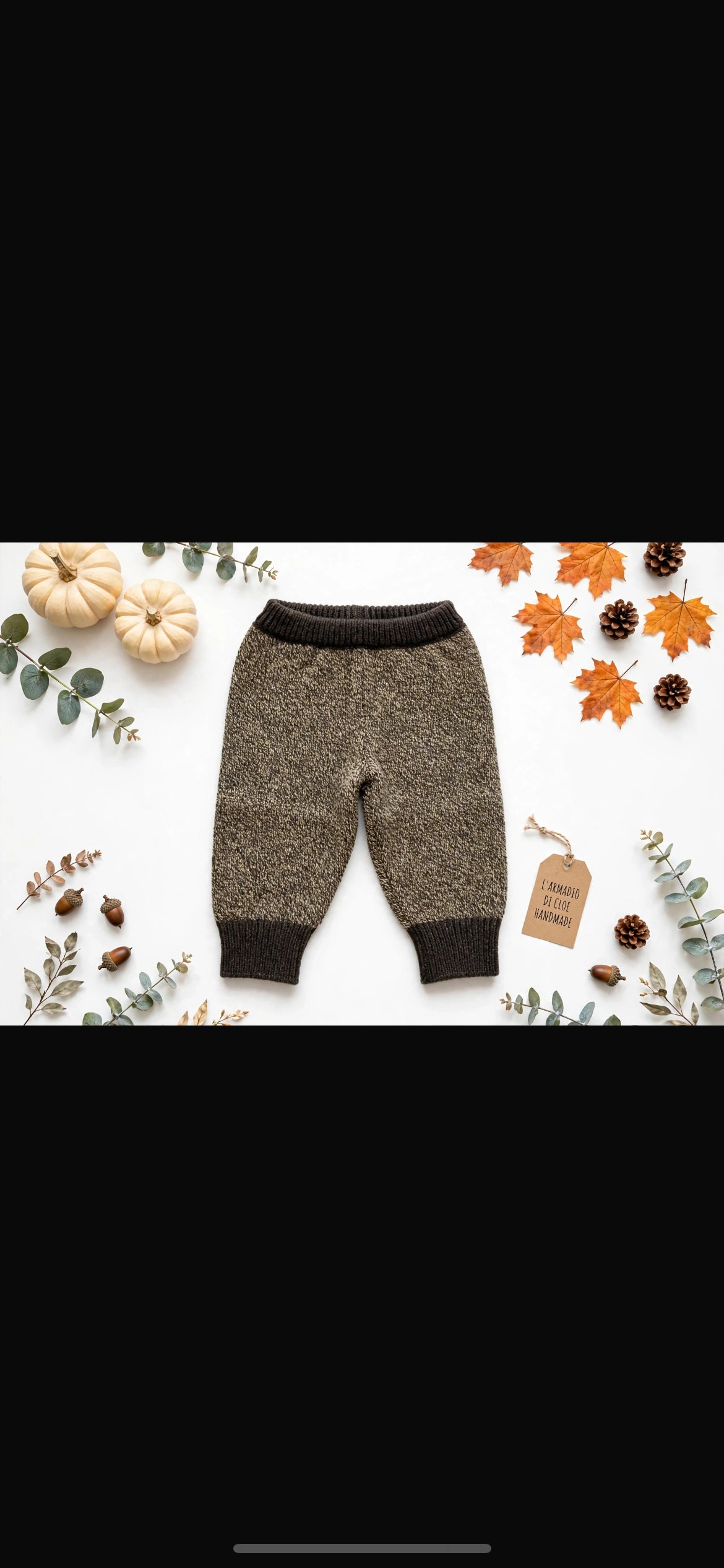 Pantalone neonato weedoble ai2708322b