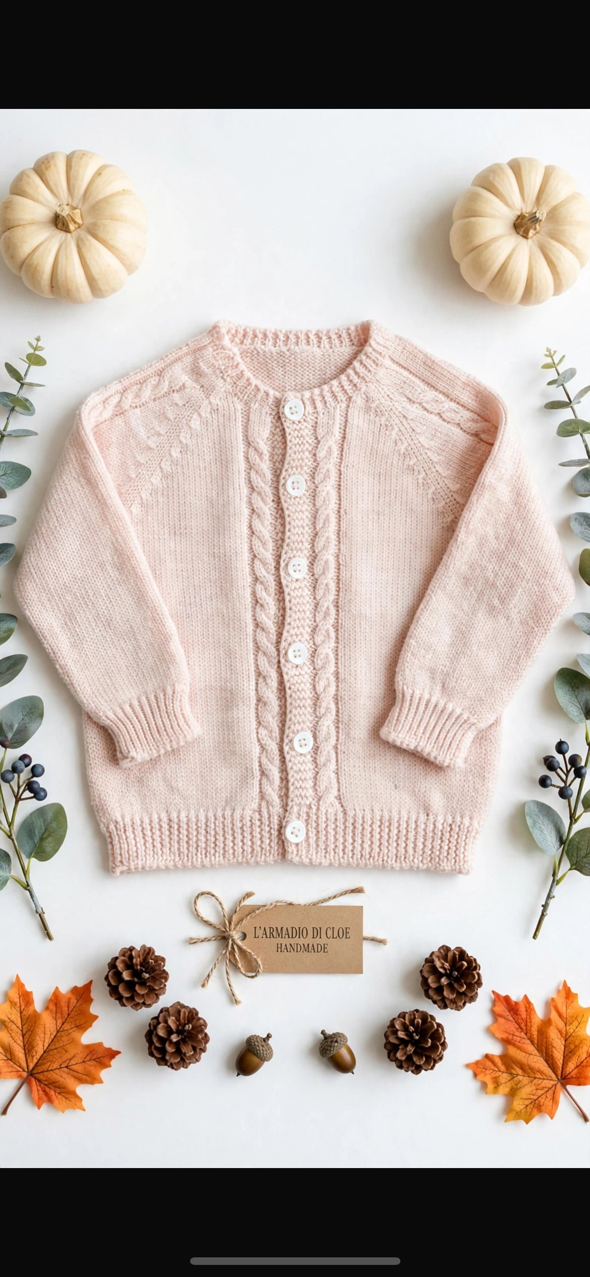 cardigan neonata weedoble ai2704308bb