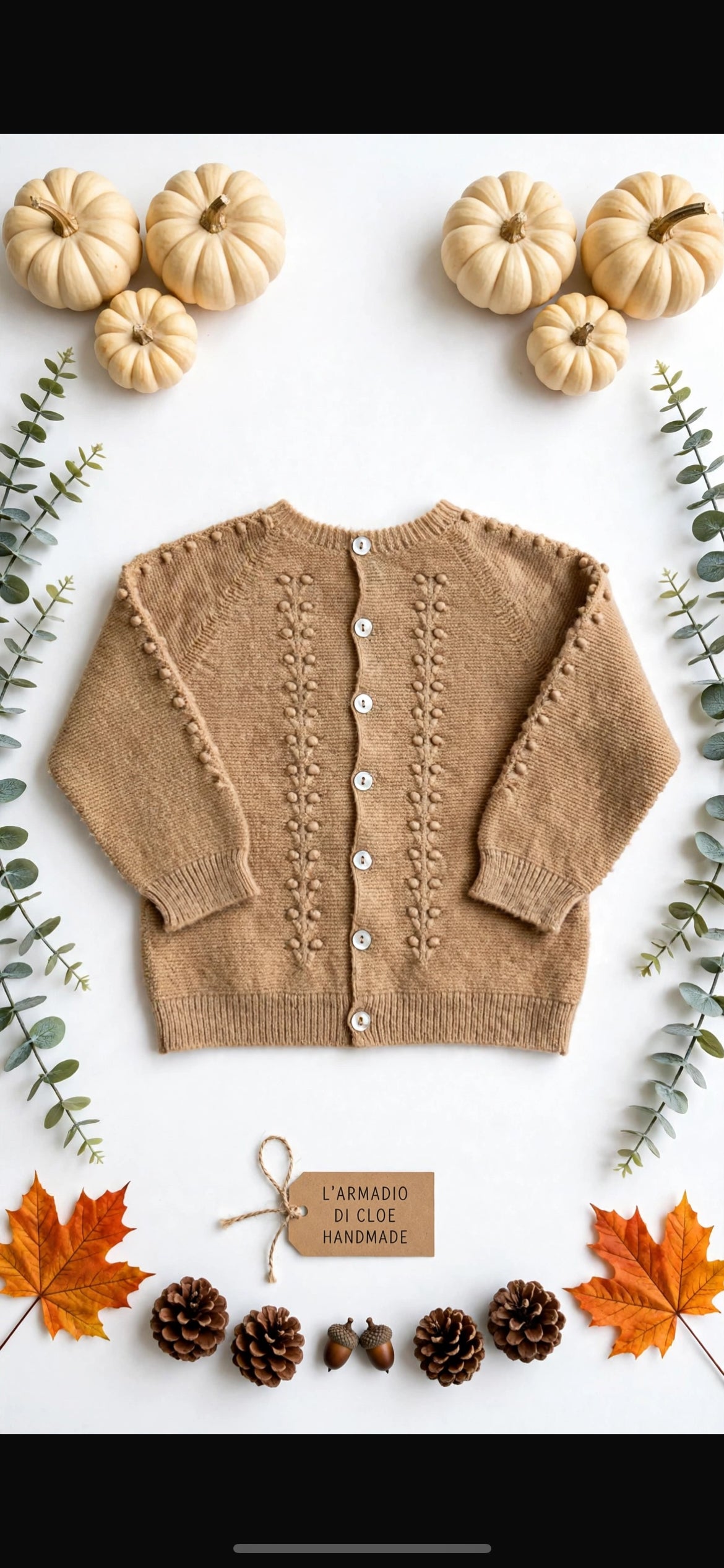 cardigan neonata weedoble ai2701308a